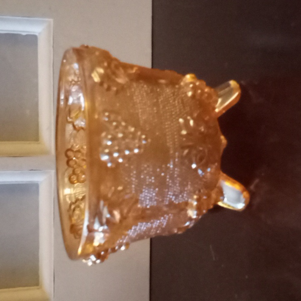 Antique Fenton Candy Dish Glass Footed